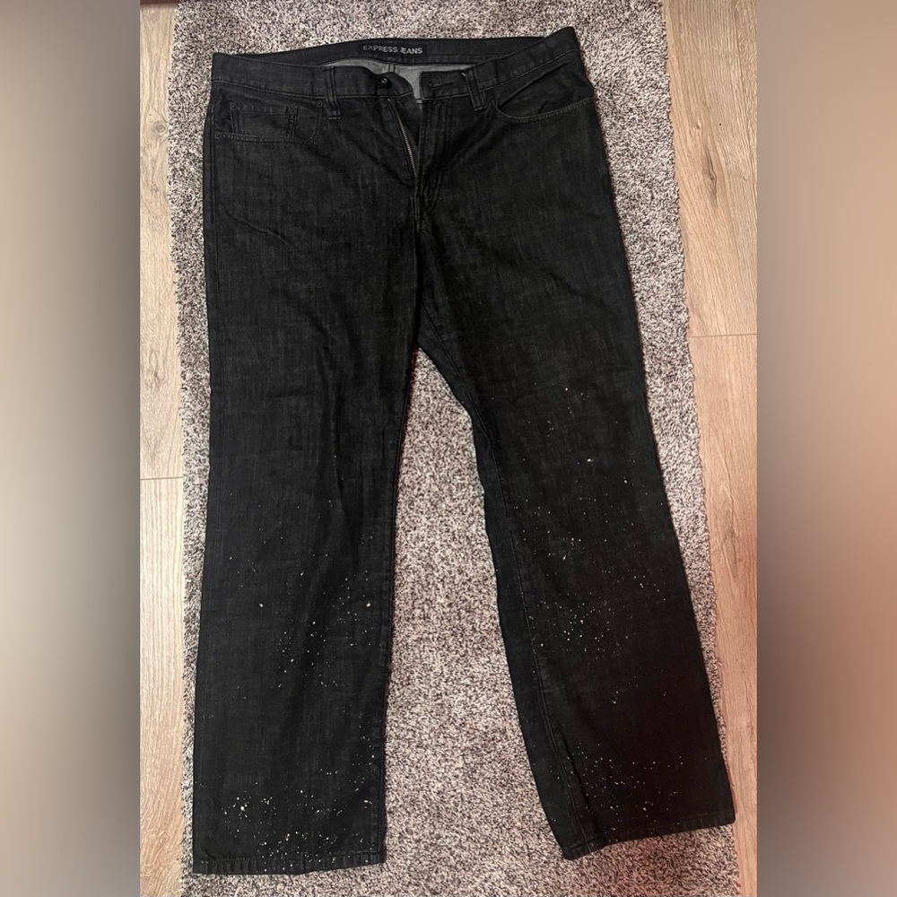 Express Men's Black Jeans